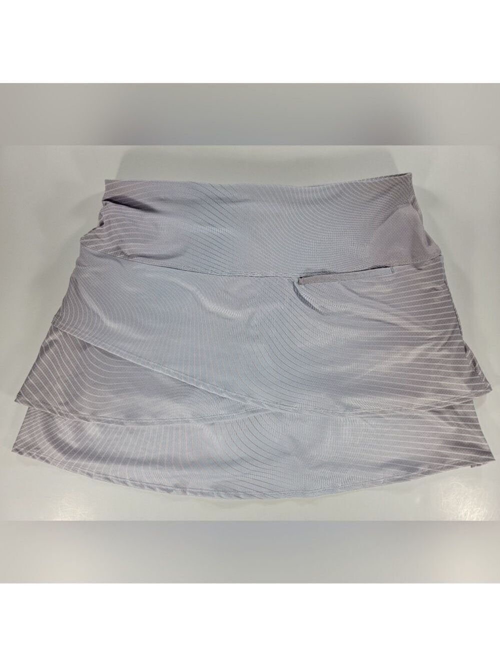 NEW Lucky in Love Scallop Golf Skirt Skort Pickleball Tennis Blue Pink Hombre XL - Picture 12 of 12
